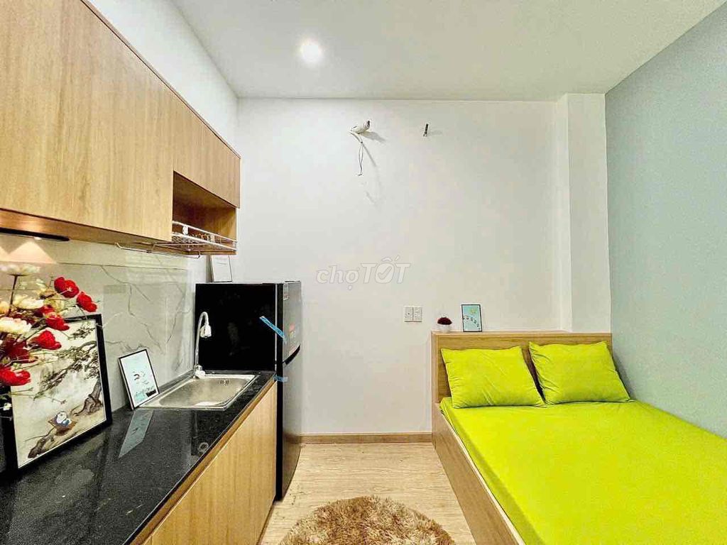 Căn hộ cho thuê Lạc Long Quân 25m² giá 4 triệu - Full nội thất tiện nghi