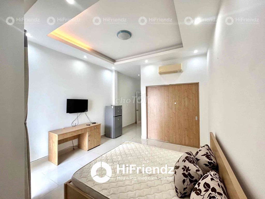 Căn hộ dịch vụ mini Q6 45m² giá 6 triệu - Full nội thất, an ninh tuyệt đối!