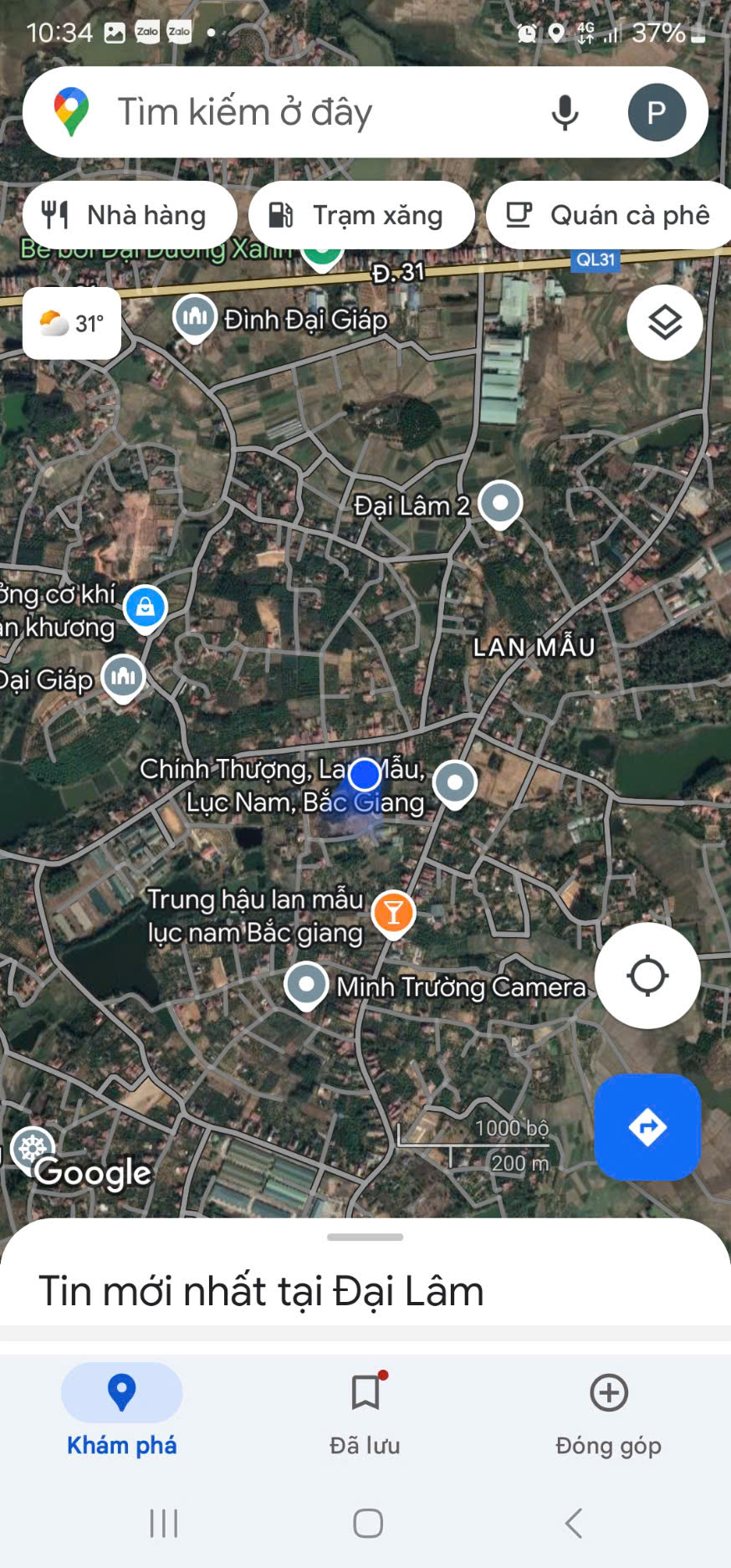 Đất thổ cư xã Bắc Lũng, Lục Nam, Bắc Giang 969m² giá 5.6 tỷ - Đầu tư sinh lời ngay!