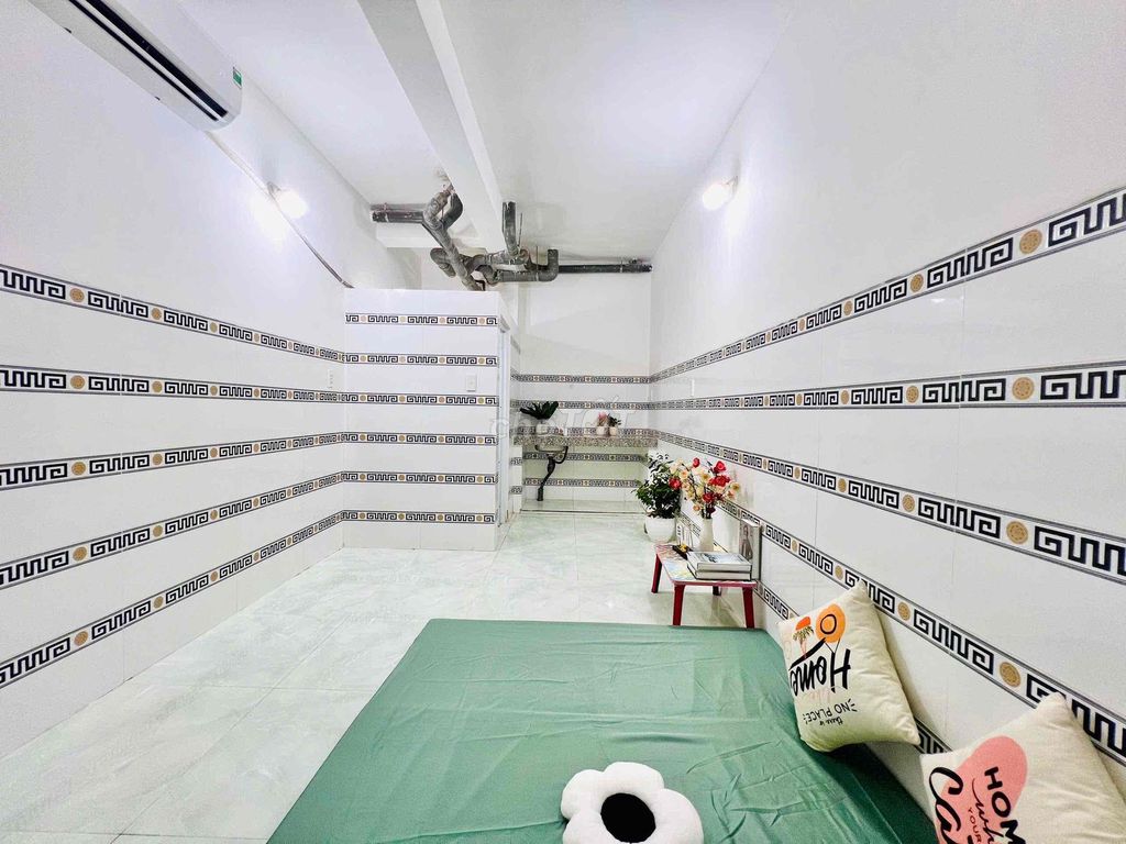 Phòng sạch sẽ có máy lạnh tại Lê Đức Thọ 16m² giá 3.2 triệu - Không chung chủ, giờ giấc tự do!