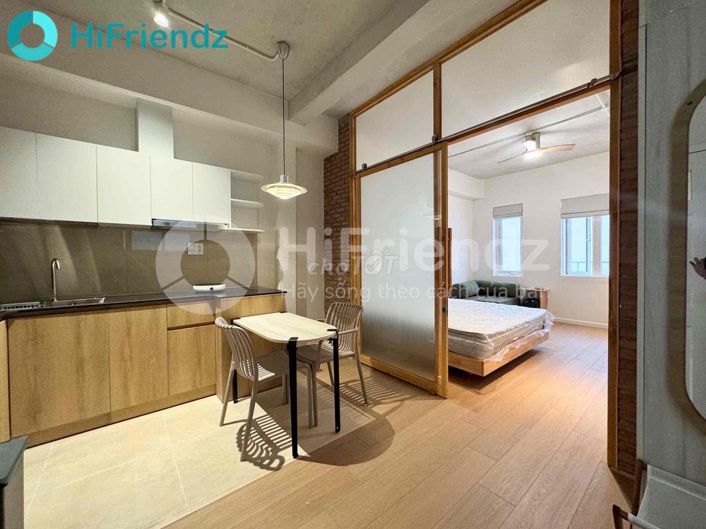 Căn hộ 1PN cho thuê tại Trần Hưng Đạo, Quận 1 - Giá 8 triệu - Nội thất cao cấp, gần chợ Bến Thành!