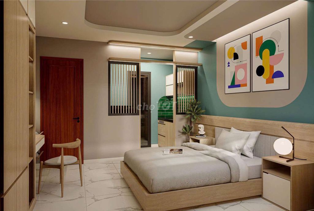 Studio cho thuê tại Quận 1, 30m² giá 8.7 triệu - Nội thất mới, gần MRT và Chợ Bến Thành!