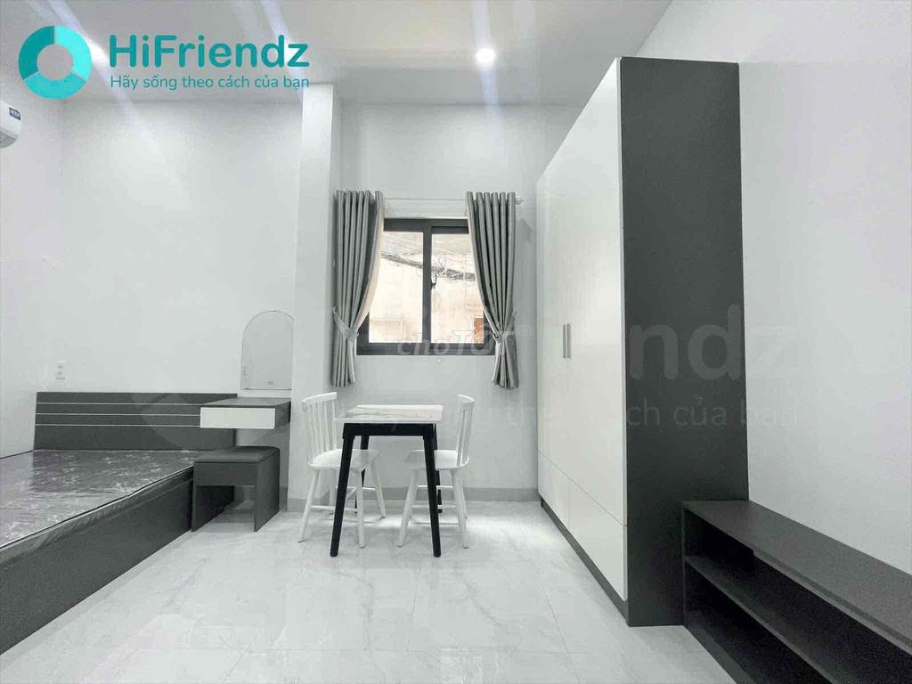 Phòng Studio Tân Hòa Đông 28m² giá 4 triệu - Full nội thất mới 100%!