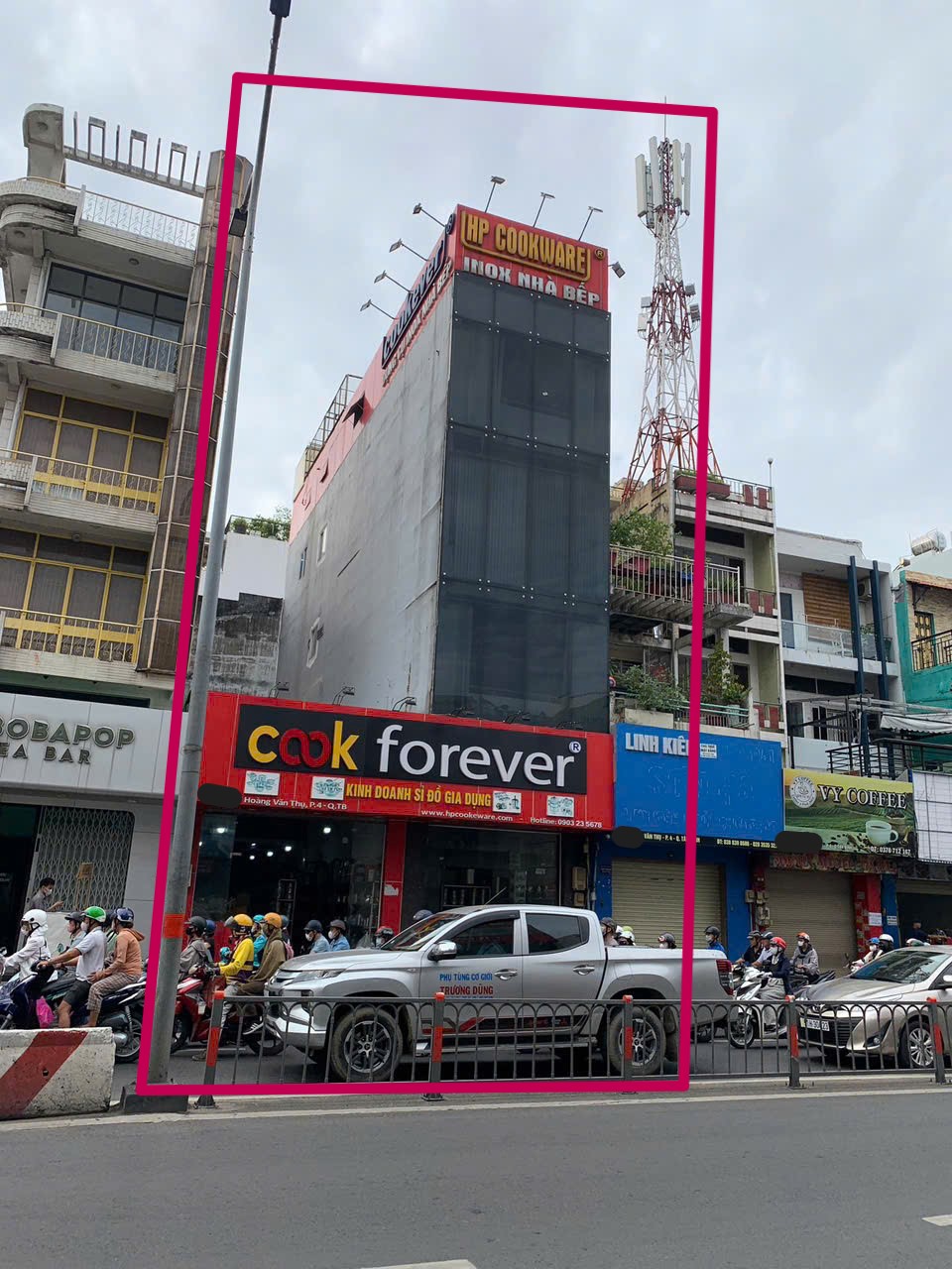 Bán tòa building đường Hoàng Văn Thụ, Tân Bình 78m² giá 20 tỷ - Đầu tư sinh lời ngay!