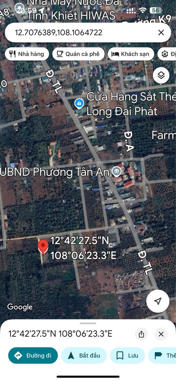 Đất nền Tân An, Buôn Ma Thuột 100m² giá 790 triệu - Cơ hội đầu tư tuyệt vời!