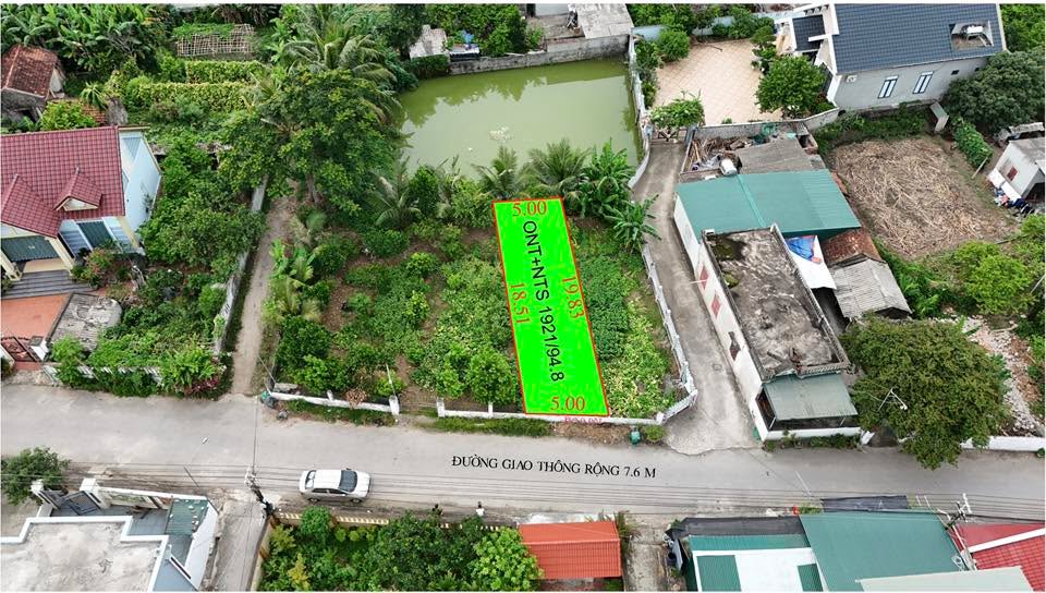 Đất nền chính chủ đường Triều Công, xã Quảng Bình 94m² chỉ 600 triệu - Đầu tư sinh lời ngay!