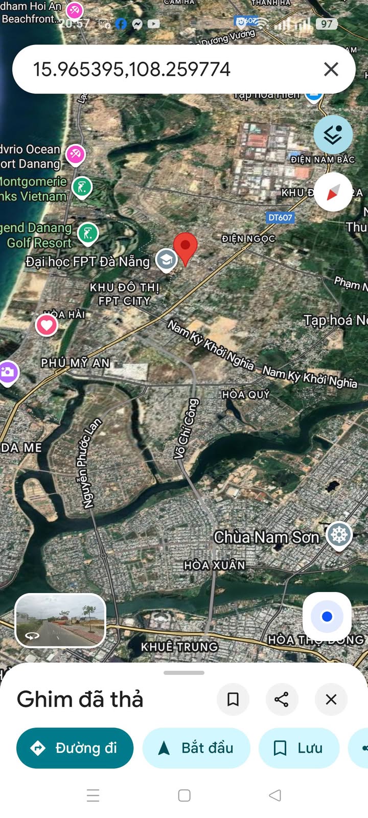 Bán lô đất 300m² đường Văn Tiến Dũng, Điện Ngọc - Giá 9.2 tỷ - Đầu tư sinh lời!