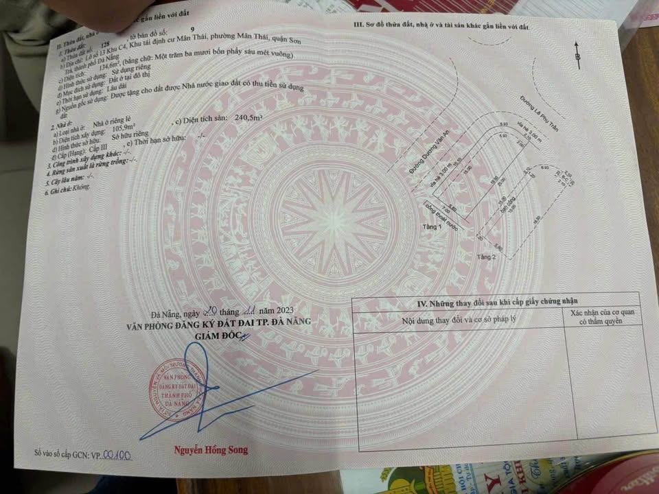 Nhà phố góc 2 mặt tiền Dương Văn An, Mân Thái 134.5m² giá 12.5 tỷ - Tiềm năng đầu tư lớn!