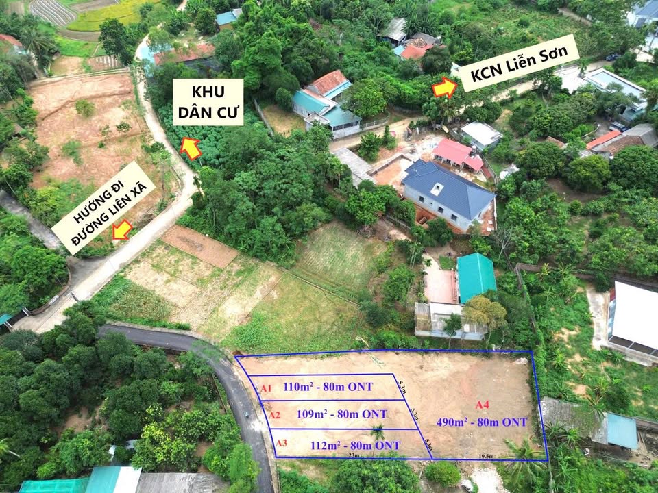 Lô đất Liễn Sơn 490m² giá 700 triệu - Tiềm năng đầu tư sinh lời cao!