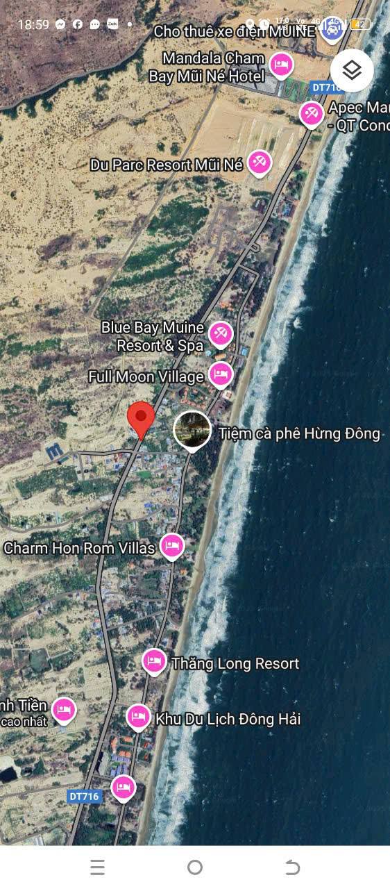 Đất nền Mũi Né 1278m² giá 19.17 tỷ - Cơ hội đầu tư sinh lời cao!