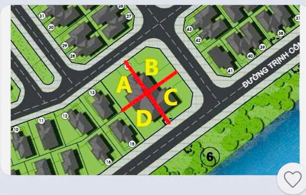 Đất nền góc liền kề mặt tiền sông Trịnh Công Sơn, 300m² chỉ 28.5 tỷ - Cơ hội đầu tư hiếm có!