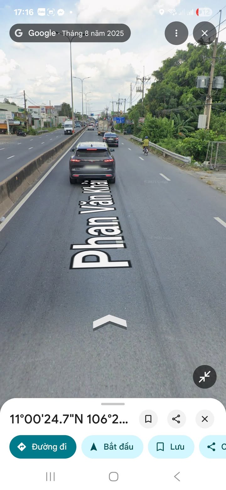 Đất mặt tiền Quốc lộ 22, xã Phước Thạnh, Củ Chi 1077m² giá 8 tỷ - Vị trí đẹp cho kinh doanh!