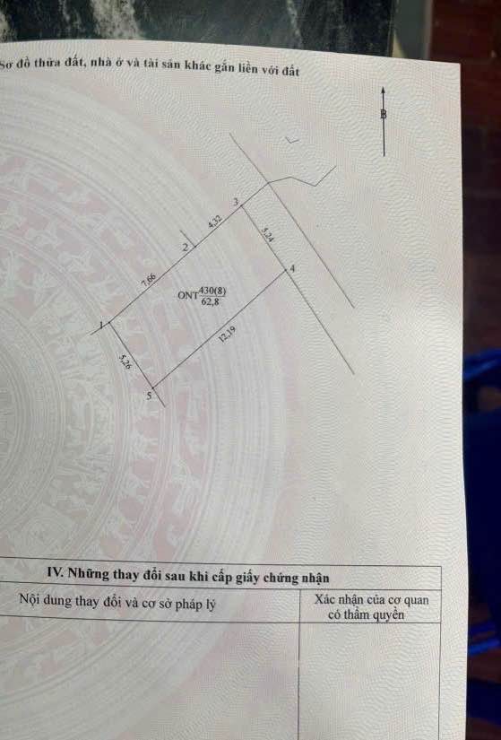 Đất thổ cư 62m² tại Tân Phú, Quốc Oai chỉ từ 4x triệu/m² - Đầu tư lý tưởng!