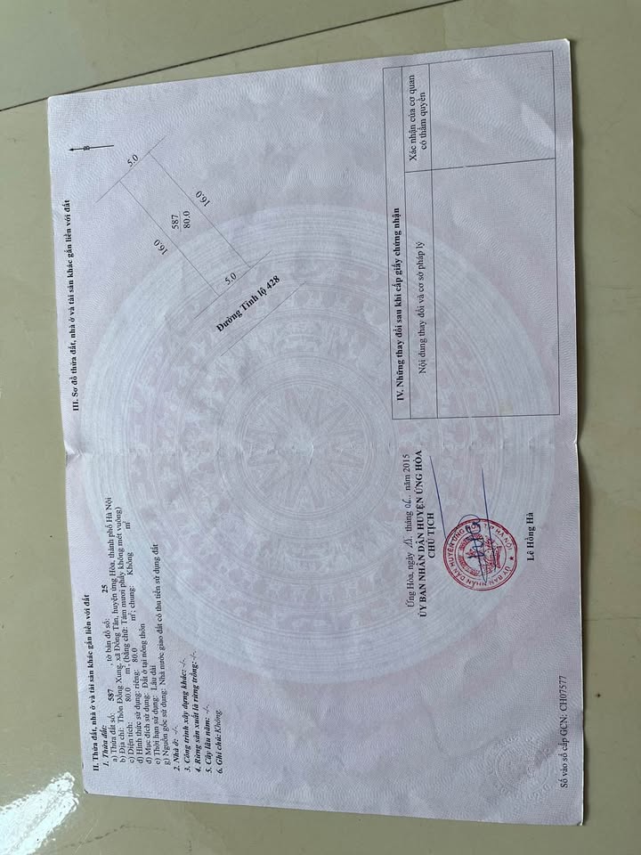 Lô đất đẹp 80m² tại Thôn Đồng Xung, Ứng Hòa - Đầu tư sinh lời ngay!