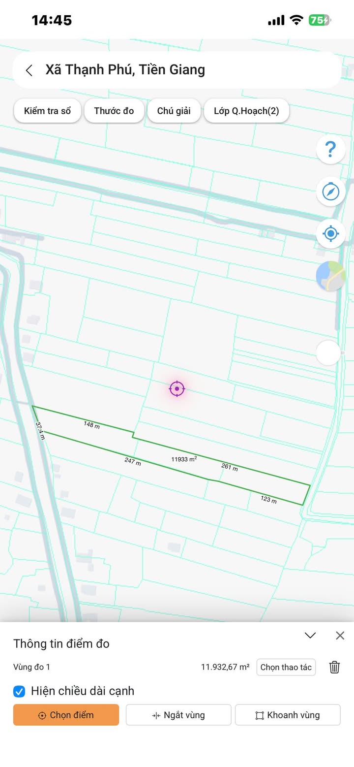 Đất nền 12 công ấp 1, xã Phú Cường, Cai Lậy giá 380 triệu - Cơ hội đầu tư hấp dẫn!