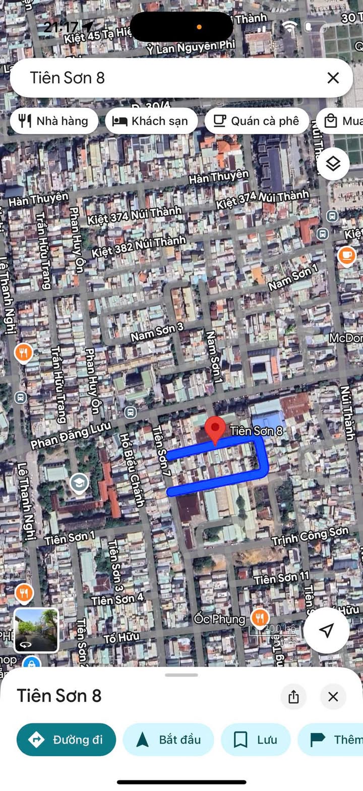 Nhà cấp 4 đường Tiên Sơn 8, Đà Nẵng - 3 phòng trọ cho thuê, thu nhập 9,5 triệu/tháng!