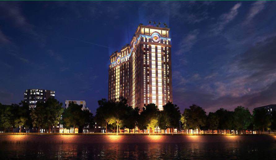 Penthouse Tân Hoàng Minh Hoàng Cầu 378m² giá 49 tỷ - View hồ tuyệt đẹp!