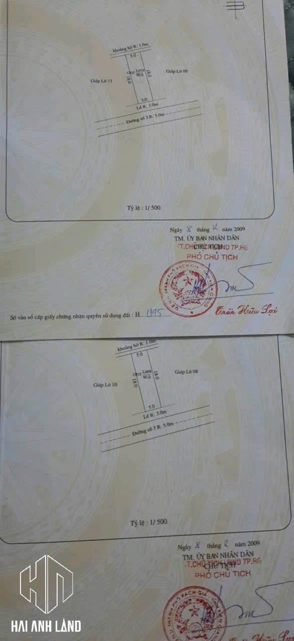 Đất nền Vĩnh Quang, Rạch Giá 90m² giá 850 triệu - Cơ hội đầu tư hấp dẫn!