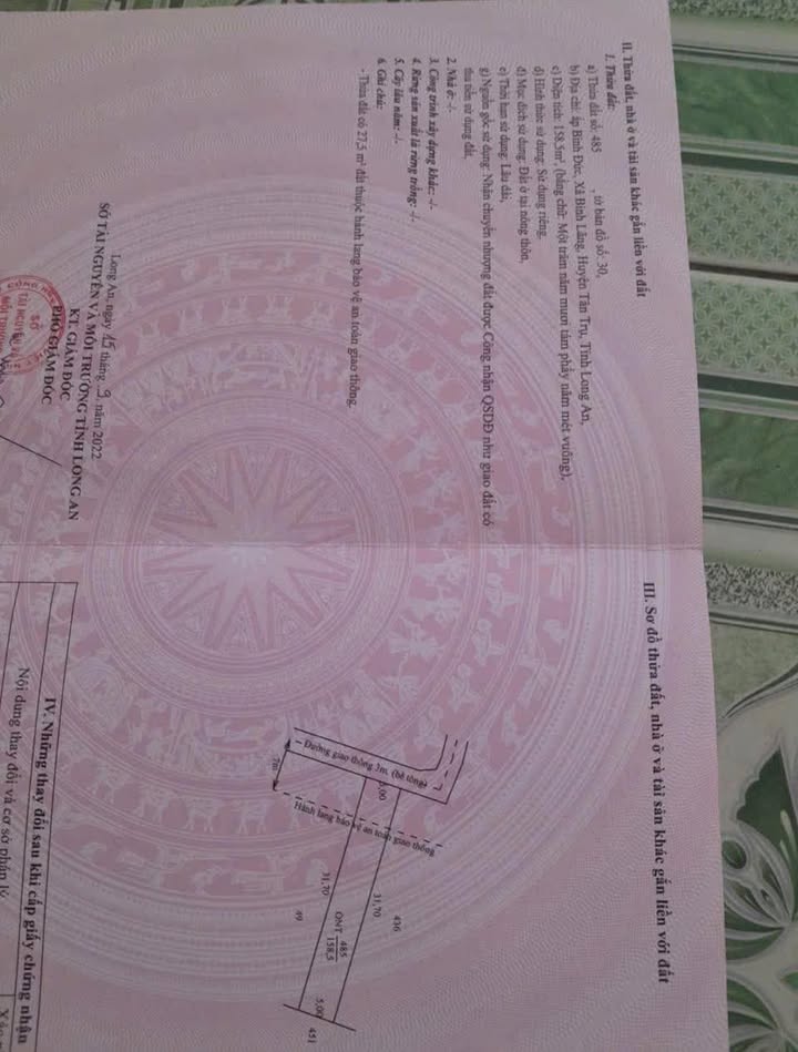 Đất nền thổ cư Bình Lãng 160m² giá 399 triệu - Bán gấp, không thương lượng!