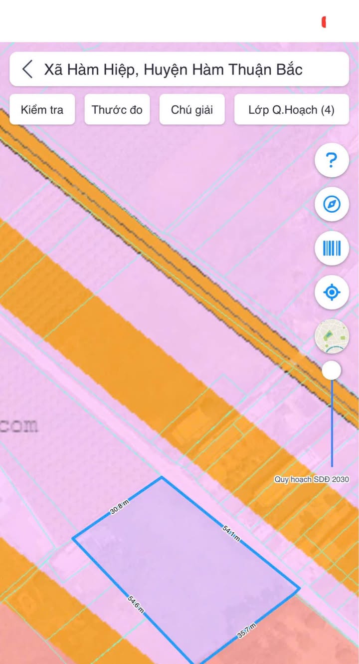 Đất thổ cư Đại Thiện, Hàm Hiệp, Phan Thiết 2000m² giá 3 tỷ - Đầu tư lý tưởng!