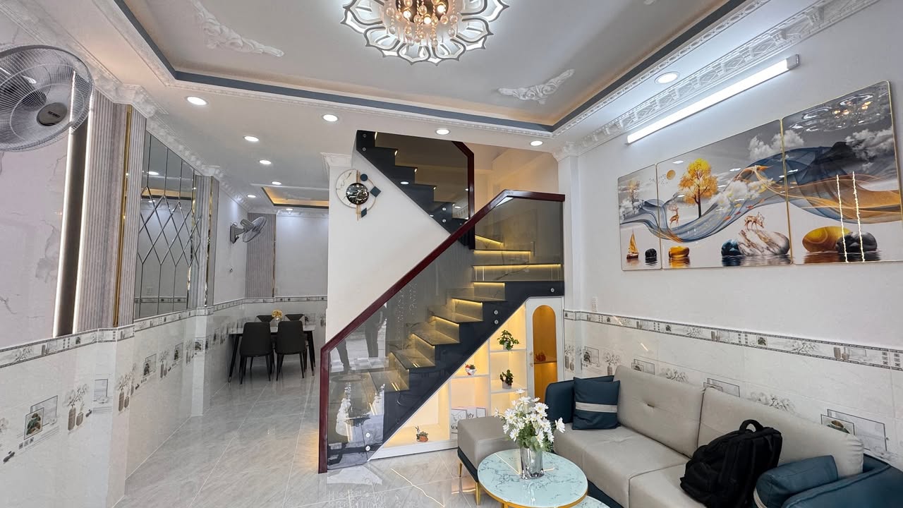 Nhà phố 2 tầng mặt tiền hẻm 6m - Đào Tông Nguyên, Nhà Bè giá 2.36 tỷ