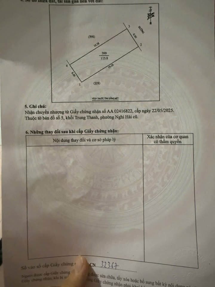 Đất nền Nghi Hải, Cửa Lò 115,8m² giá chỉ 2,185 tỷ - Đường thông ô tô tránh nhau!