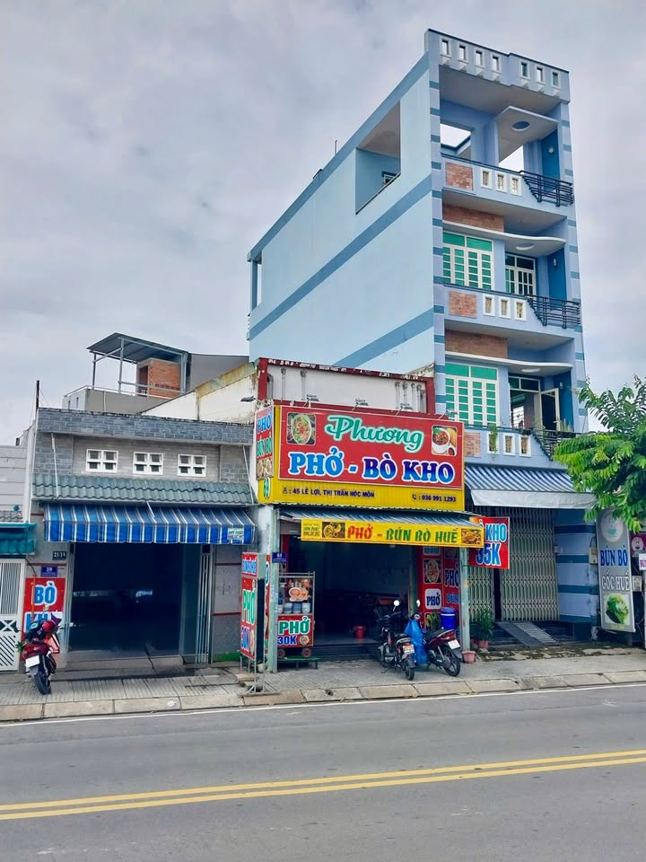 FrontHouse mặt tiền đường Lê Lợi Hóc Môn 98.4m² giá 8.5 tỷ - Vị trí kinh doanh đắc địa!