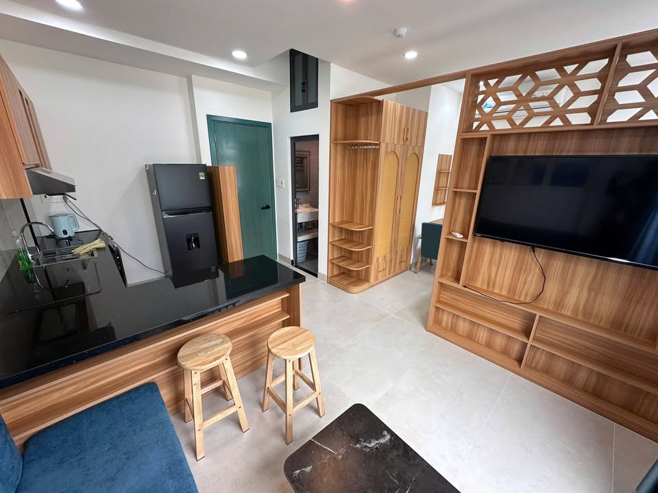 Chung cư mini Bình Thạnh 1 phòng ngủ - Thiết kế hiện đại, đầy đủ nội thất!