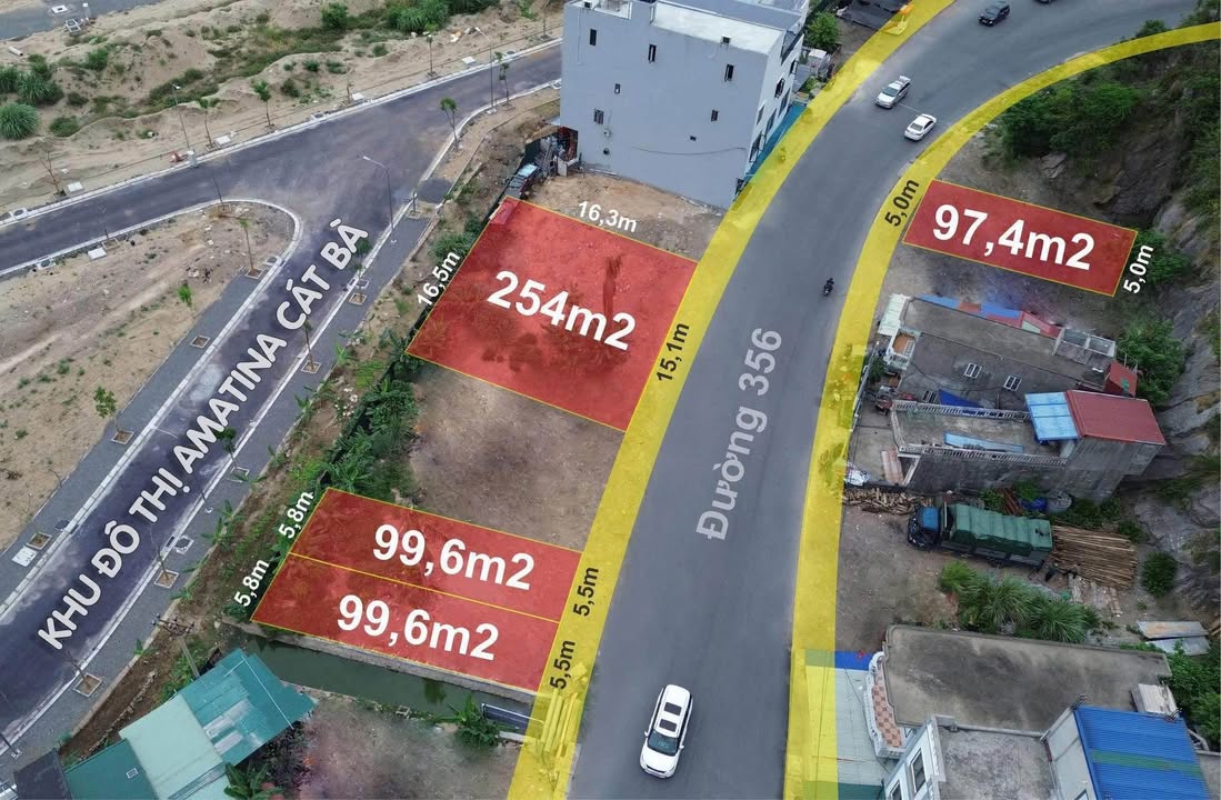 Đất thổ cư Đường 356, Cát Hải 99m² - Đầu tư sinh lời bền vững!