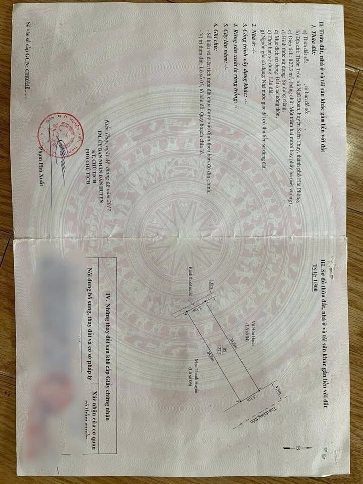 Đất thổ cư thôn Ngũ Đoan 127m² giá chỉ 1.362 tỷ - Cơ hội đầu tư vàng!