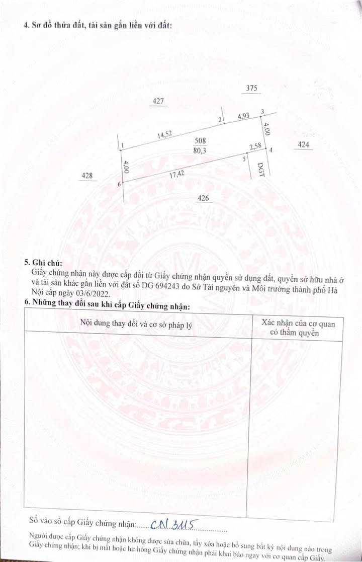 Đất nền Thọ Xuân Đan Phượng 80m² giá 3 tỷ - Đường ô tô vào tận nơi!