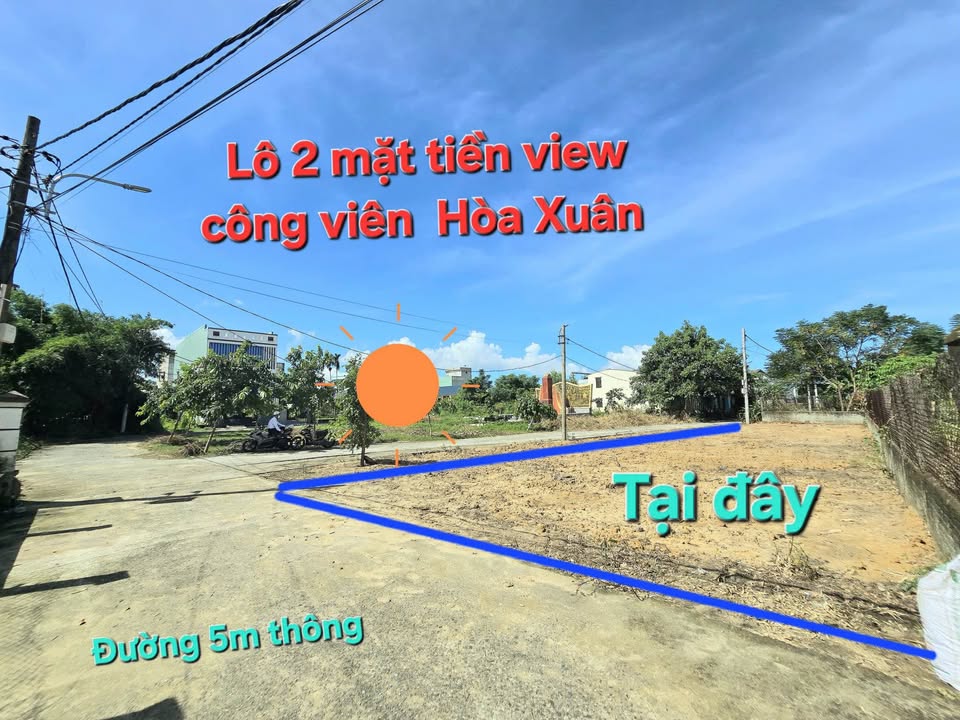 Đất nền Hòa Xuân Đà Nẵng 150m² giá 2.48 tỷ - Gần công viên, tiện ích đầy đủ!