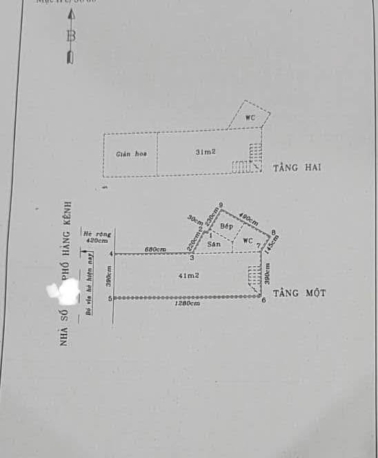 Nhà mặt phố Hàng Kênh Lê Chân 65m² giá 10 tỷ - Cơ hội kinh doanh cực tốt!