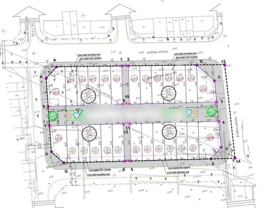 Đất Vườn Đào Đông Anh 161m² - Mặt tiền 7m, Vị trí trung tâm!