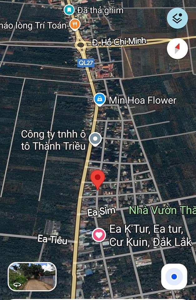 Đất thổ cư 125m² tại Đội 14 thôn 10 Ea Ktur - Giá chỉ 1.1 tỷ!