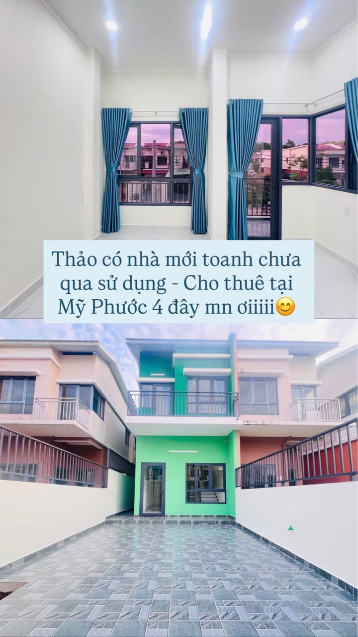 Nhà cho thuê mới đẹp tại Oasis City, Bến Cát - Giá chỉ 6 triệu/tháng!