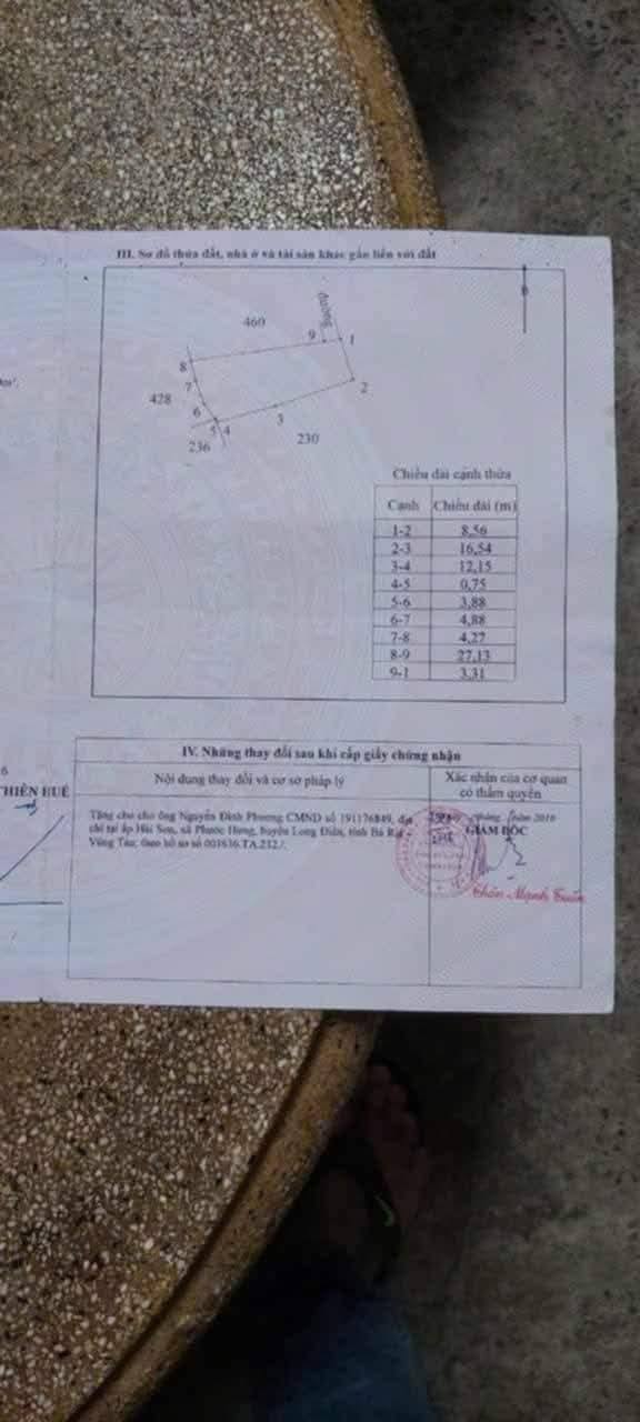 Đất nền Bồ Điền, Phong Thái 335m² giá 1.35 tỷ - Chính chủ, nở hậu, gần chợ!