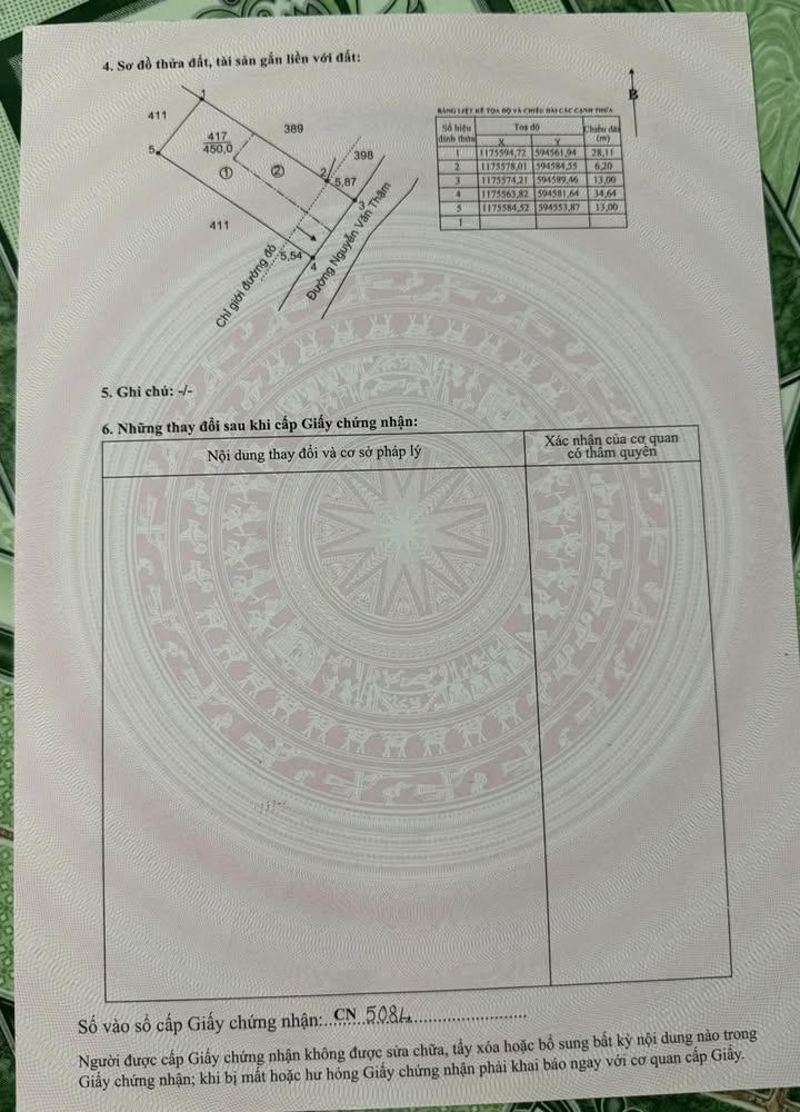 Đất nền đẹp mặt tiền Phước Hậu, Cần Giuộc 1210m² chỉ 5.5 tỷ - Cơ hội đầu tư tuyệt vời!