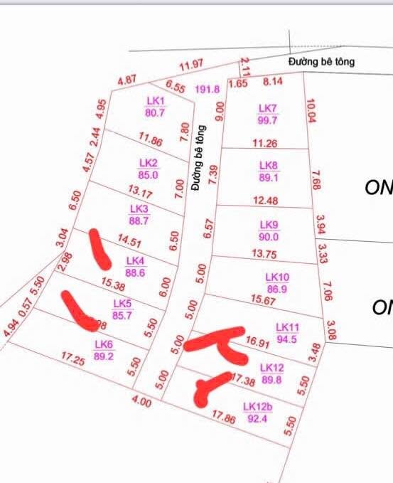 Đất nền thổ cư tại xóm Dẻ Cau, Lương Sơn - 85m² chỉ 320 triệu - Sổ đỏ chính chủ!