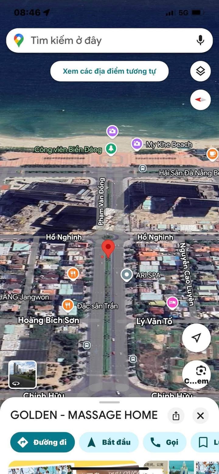 FrontHouse Đà Nẵng 333m² giá 116.544 tỷ - Gần biển, cho thuê 150 triệu/tháng!