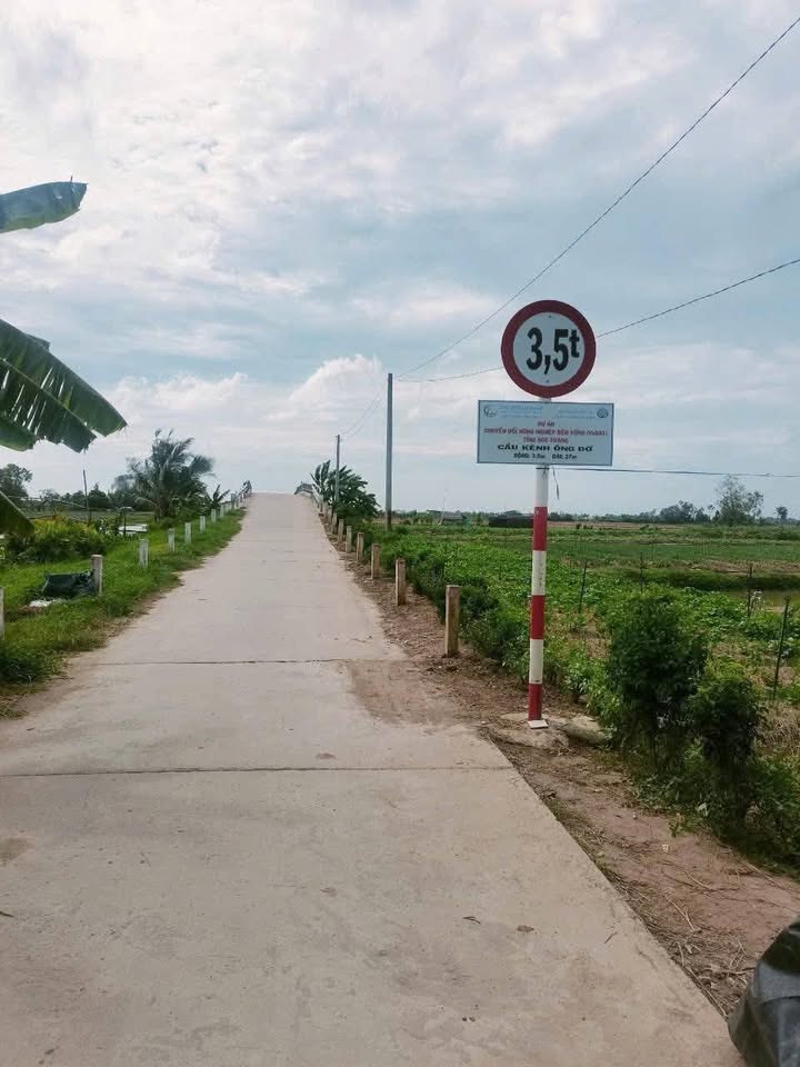 Đất nền ấp Chà Bết, Mỹ Xuyên 770m² giá 490 triệu - Tiềm năng làm nhà vườn nghỉ dưỡng!