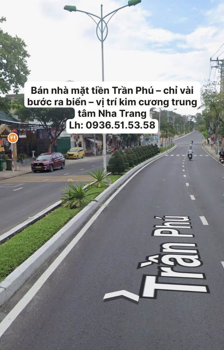 Nhà mặt tiền Trần Phú Nha Trang 111.7m² giá 20.5 tỷ - Địa điểm lý tưởng gần biển!