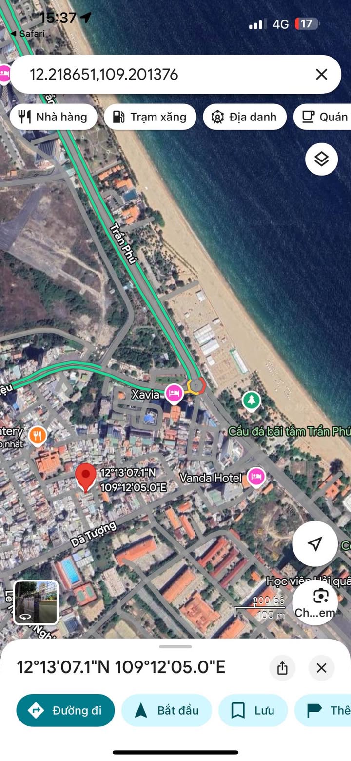 Đất hẻm Hoàng Diệu, Nha Trang 48.9m² giá 3.2 tỷ - Tặng GPXD cho khách mua!