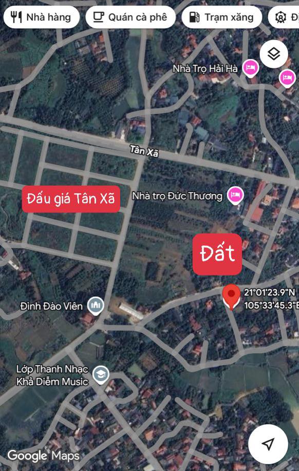 Đất nền Tân Xã Thạch Thất 100m² giá 3 tỷ - Cơ hội đầu tư vàng!