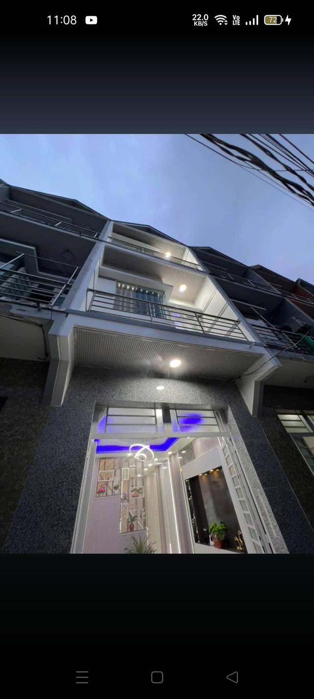 Nhà bán Cần Giuộc Long An 41.8m² giá 1.75 tỷ - Thiết kế hiện đại, 4 phòng ngủ