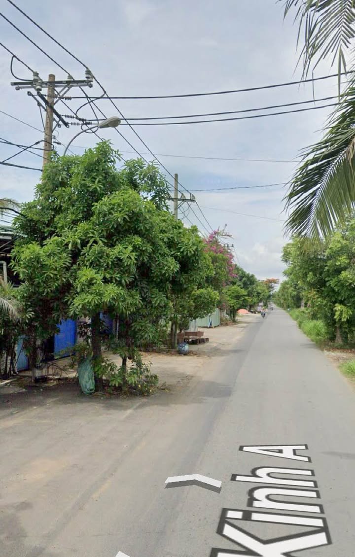 Bán đất thổ cư mặt tiền đường Kinh A, huyện Bình Chánh 687m² - Đầu tư sinh lời ngay!