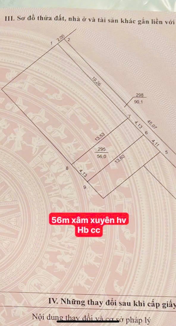 Đất nền Hồng Vân, Thường Tín 56m² giá 2.98 tỷ - Chính chủ bán gấp!