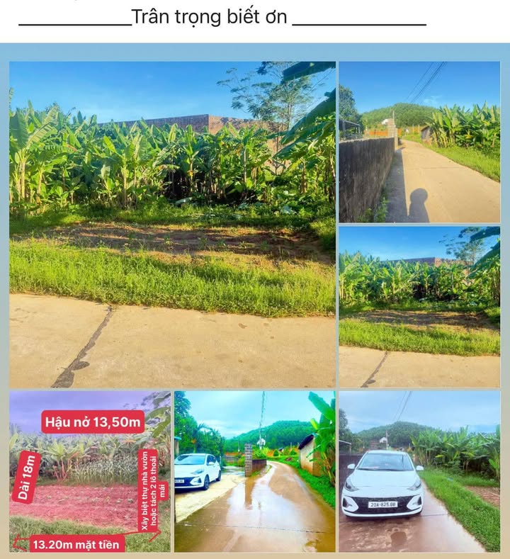 Đất nền Hồng Tiến, Phổ Yên 250m² giá 1.05 tỷ - Vị trí đắc địa, cơ hội đầu tư vàng!