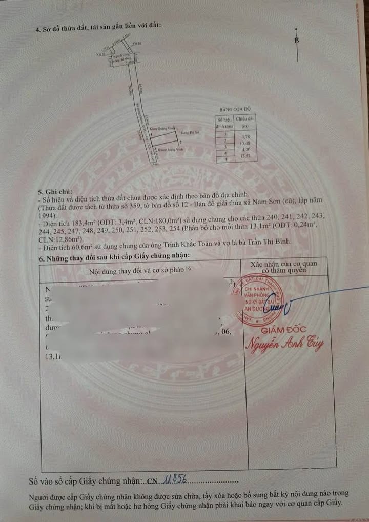 Đất nền xã Nam Sơn, An Dương 60m² giá 2 tỷ - Sổ hồng chính chủ, đỗ xe thoải mái!