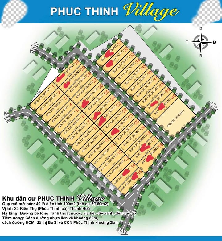 Đất nền Mỹ Tân, Ngọc Lặc 100m² chỉ từ 100 triệu - Tiềm năng đầu tư cao!